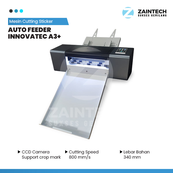 Serupa Mesin Cutting Sticker INNOVATEC Auto Feeder A3+